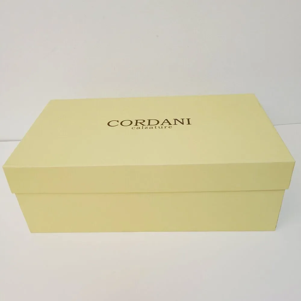 Cordani Empty Shoe Box Original Box & Inserts Size 38 Bizzy Navy Suede